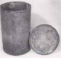 Foto: tubo de bronze