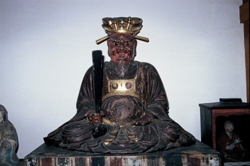 Foto: Estátua de Enma do Templo Jorakuji