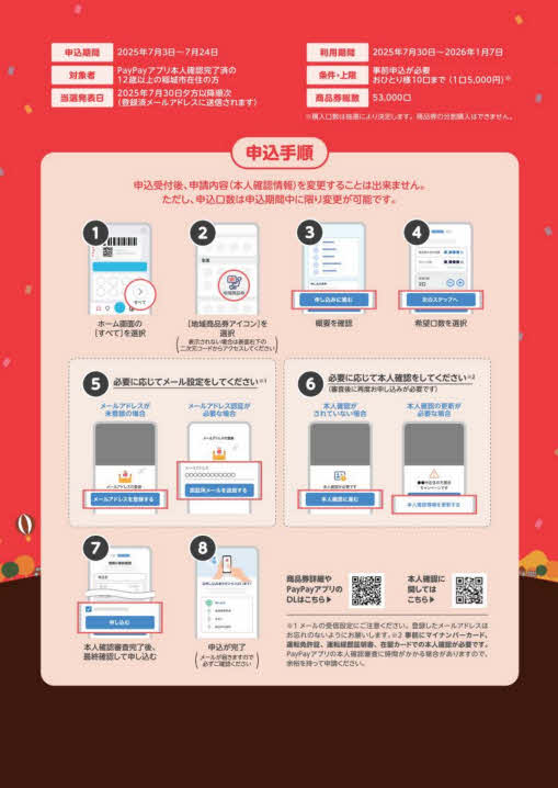 Foto: Verso do folheto