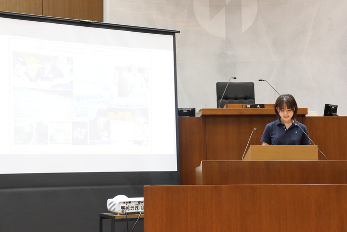 Foto: Relatório da visita de Izumi Takanami a NY