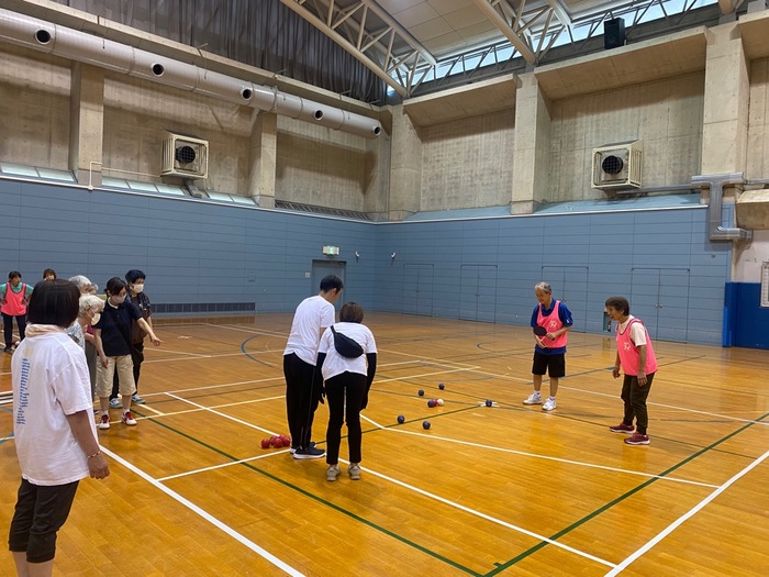 Foto: Experiência de Boccia