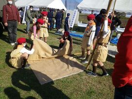Participação em treinamento de prevenção de desastres