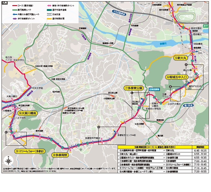 Regulamentação de Trânsito para Corrida de Ciclismo (dentro da Cidade de Inagi) 1