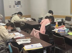 照片：學習室的情況