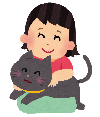 插圖：愛貓的女孩
