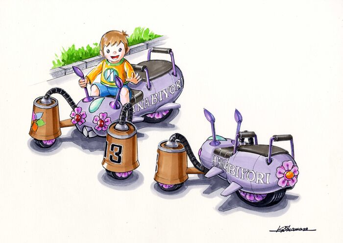 以大河原邦男特別獎的原畫為基礎,由大河原邦男先生親自繪製的全新圖像資料