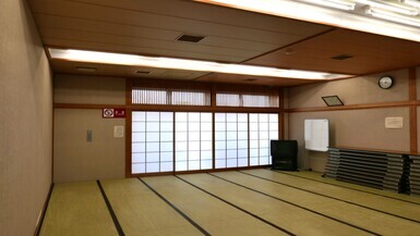 城山公民館 第1和室 從入口處