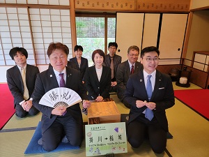 全國將棋高峰會交接儀式